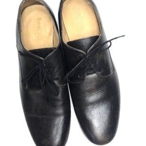 Bed Stu Newman Mens Black Hand Wash Lace Up Oxford